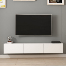 Mueble TV con estante Rigel-nogal Practica Hogar