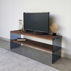 Mueble TV TV100 nogal Practica Hogar