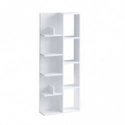 Librería Viva blanco Practica Hogar