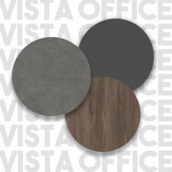 Conjunto de muebles de oficina VS6-CGA antracita gris marrón Practica Hogar