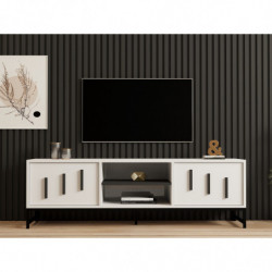 Mueble TV Shape blanco Practica Hogar
