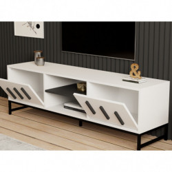 Mueble TV Shape blanco Practica Hogar