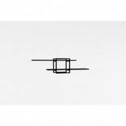 Estante de pared Mone antracita negro Practica Hogar