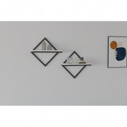 Estante de pared Sezo blanco Practica Hogar