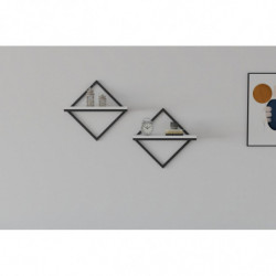 Estante de pared Sezo blanco Practica Hogar