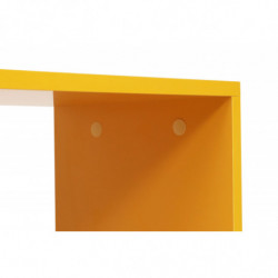 Mueble TV Zigzag amarillo Practica Hogar