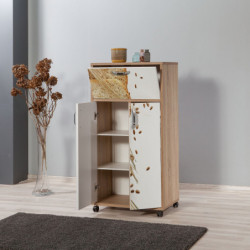 Mueble auxiliar Kiler-736 sonoma roble Practica Hogar