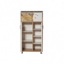 Mueble auxiliar Kiler-736 sonoma roble Practica Hogar