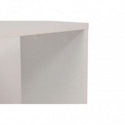 Mueble TV Zig Zag blanco Practica Hogar