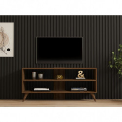 Mueble TV On nogal Practica Hogar