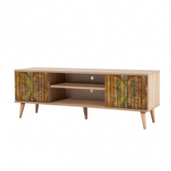 Mueble TV Truva-725 sonoma roble Practica Hogar