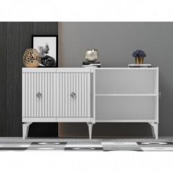 Aparador Midas Blanco Plata Practica Hogar
