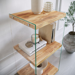 Librería Niagara R302 roble Practica Hogar