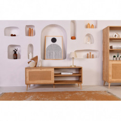 Mueble TV Jüt 140 roble Practica Hogar