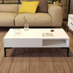 Mesa de centro istanbul blanco Practica Hogar