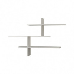 Estante de pared Leo blanco Practica Hogar
