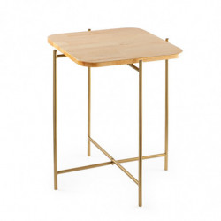 Mesa de centro Shb-005-A Oro Natural Practica Hogar