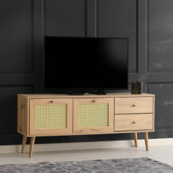 Mueble TV Patara 140 roble Practica Hogar
