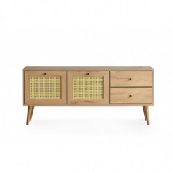 Mueble TV Patara 140 roble Practica Hogar