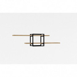 Estante de pared Mone roble zafiro Practica Hogar