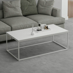 Mesa de centro Tiger blanco Practica Hogar