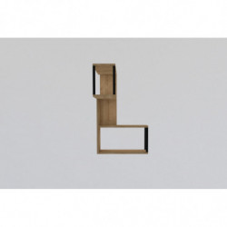Estante de pared Lecco roble zafiro Practica Hogar
