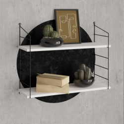 Estante de pared Armoni 2 blanco Practica Hogar