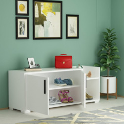 Zapatero Sunrise Blanco Practica Hogar