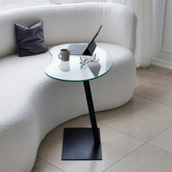 Mesa de centro Fagioli negro Practica Hogar