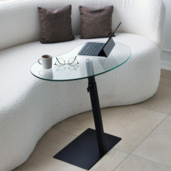Mesa de centro Fagioli negro Practica Hogar