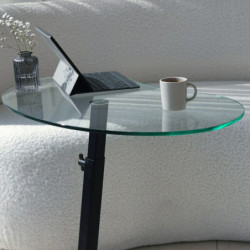 Mesa de centro Fagioli negro Practica Hogar