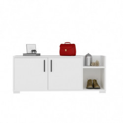 Zapatero Sunrise Blanco Practica Hogar