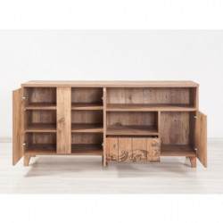 Mueble TV Marina Mila-757 pino atlántico Practica Hogar