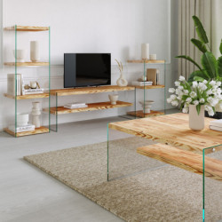 Mueble TV Niagara 1004 roble Practica Hogar
