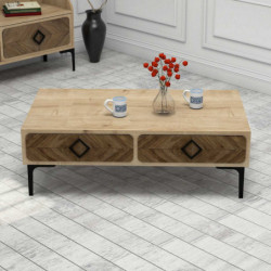 Conjunto de muebles de salón Samba roble Practica Hogar