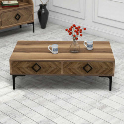 Conjunto de muebles de salón Samba nogal Practica Hogar