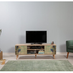 Mueble TV Truva-727 sonoma roble Practica Hogar