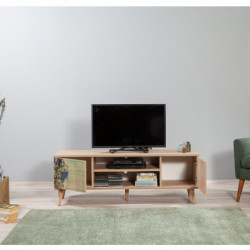 Mueble TV Truva-727 sonoma roble Practica Hogar