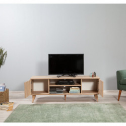 Mueble TV Truva-221 sonoma roble Practica Hogar