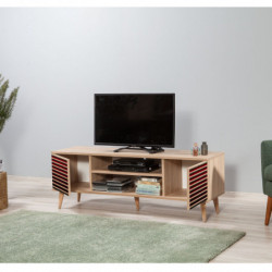 Mueble TV Truva-221 sonoma roble Practica Hogar