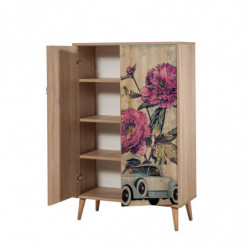 Mueble auxiliar MultiBox 733 sonoma roble Practica Hogar