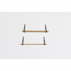 Estante de pared Reco roble zafiro Practica Hogar