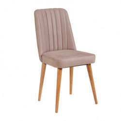 Set mesa comedor extensible y sillas (5 piezas) Vina 0900 4 pino atlántico Practica Hogar
