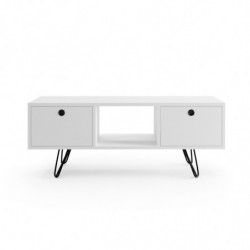 Mueble TV Yaren-L3024 blanco Practica Hogar