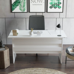 Escritorio de estudio Vario A blanco Practica Hogar