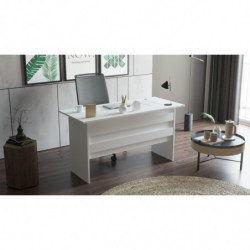 Escritorio de estudio Vario A blanco Practica Hogar