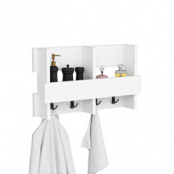 Gancho de pared Wink Blanco Practica Hogar