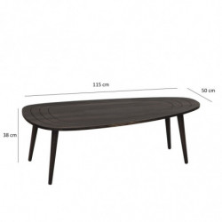 Mesa de centro Sweet antracita Practica Hogar