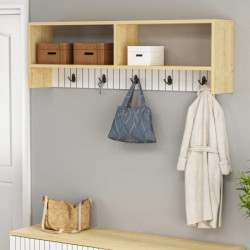 Gancho de pared Sarandon Blanco Zafiro Practica Hogar