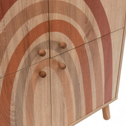 Mueble auxiliar Multilüx iris multicolor Practica Hogar